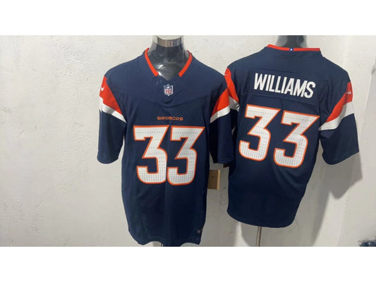Adult Denver Broncos Javonte Williams NO.33 Football Jerseys
