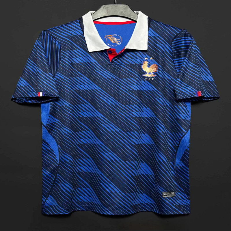 France Royal Blue World Cup Soccer Jersey | National Home Fan Shirt