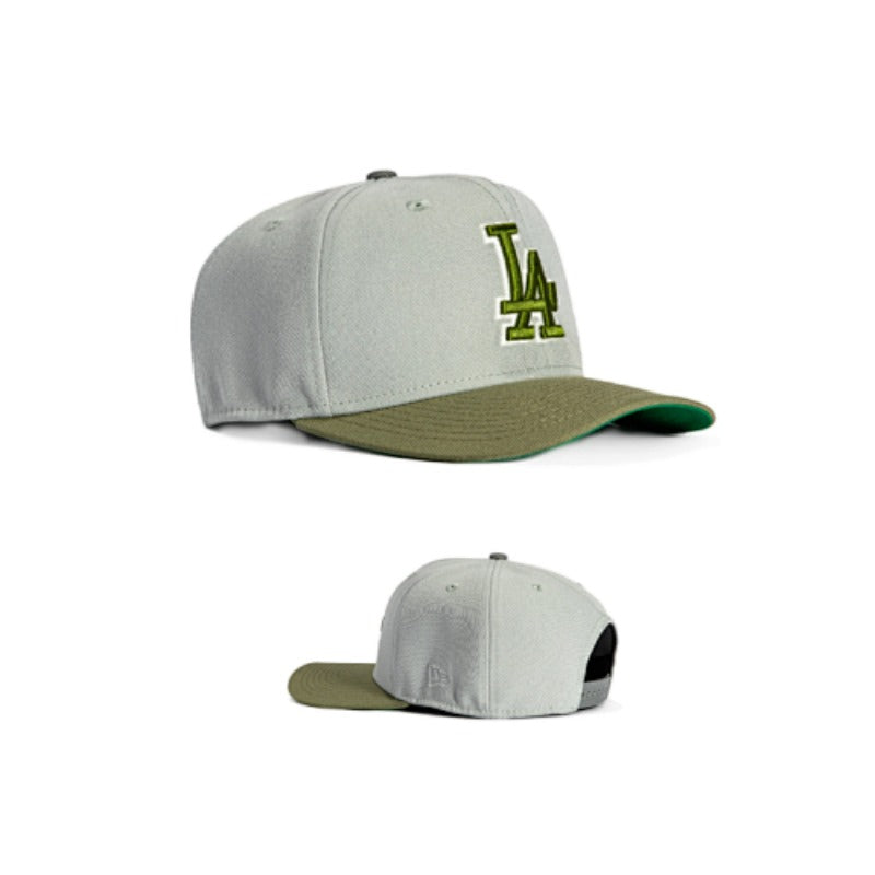 Vintage LA Stitched Baseball Cap - Premium 3D Embroidered Retro Snapback & Fitted (38 Styles)