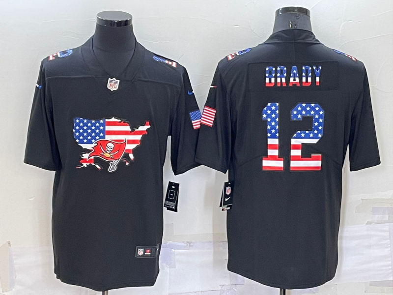 Adult Tampa Bay Buccaneers Tom Brady NO.12 Football Jerseys