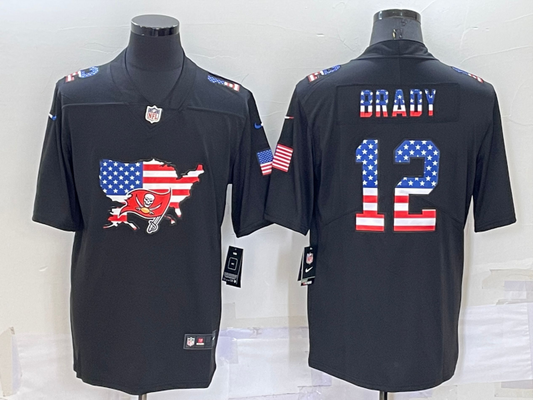 Adult Tampa Bay Buccaneers Tom Brady NO.12 Football Jerseys
