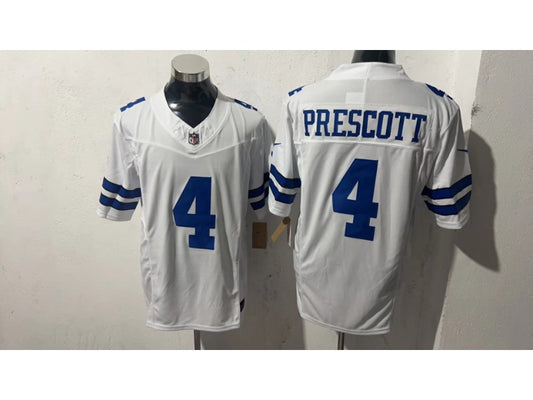 Adult Dallas Cowboys Dak Prescott No.4 Football Jerseys