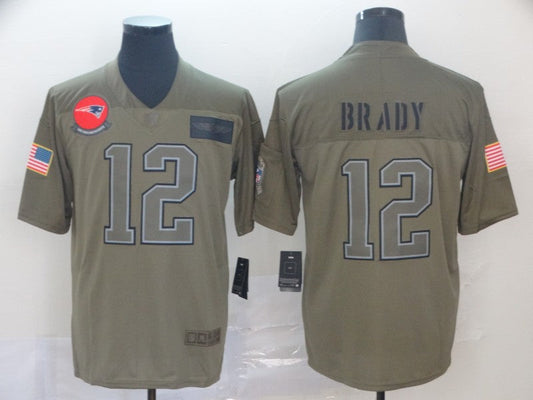 Adult New England Patriots Tom Brady NO.12 Football Jerseys