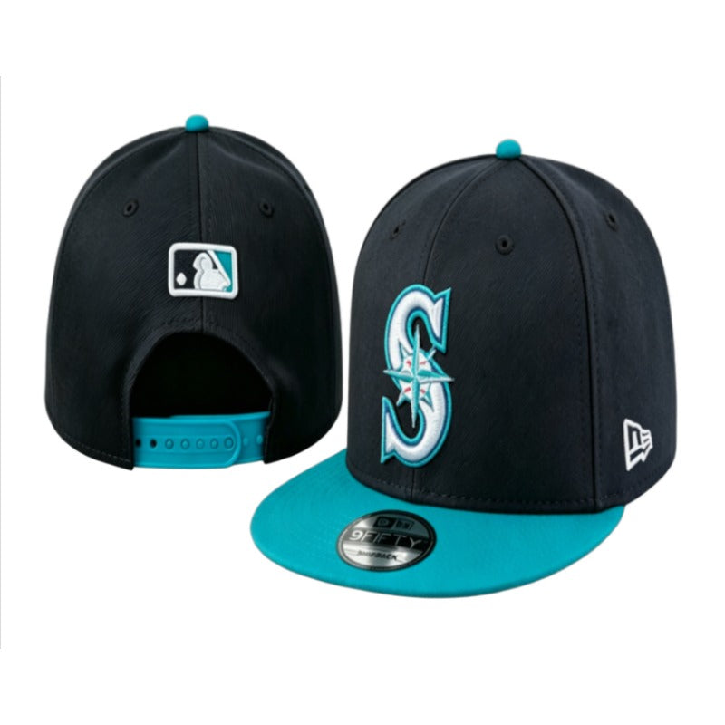 Seattle Retro Navy & Teal Baseball Cap | Vintage Pacific Northwest Game Day Hat