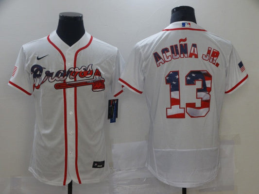 Men/Women/Youth Atlanta Braves Ronald Acuña Jr. #13 baseball Jerseys