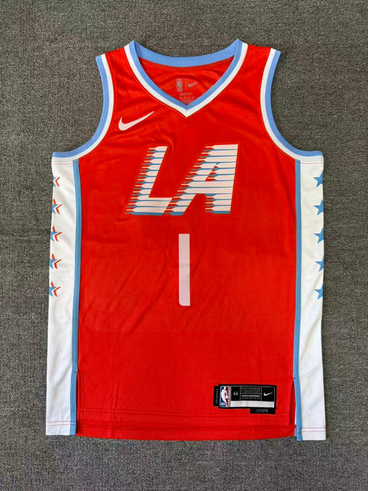 2026 New Arrival Los Angeles Clippers James Harden NO.1 basketball Jersey