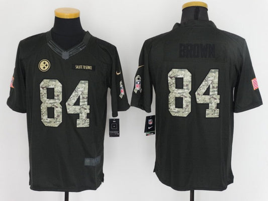 Adult Pittsburgh Steelers Antonio Brown NO.84 Football Jerseys