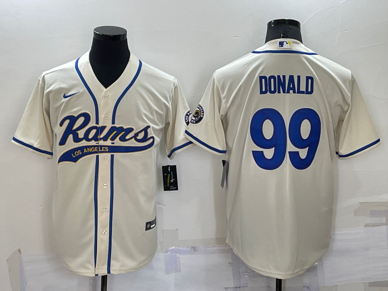 Adult Los Angeles Rams Arron Donald NO.99 Football Jerseys