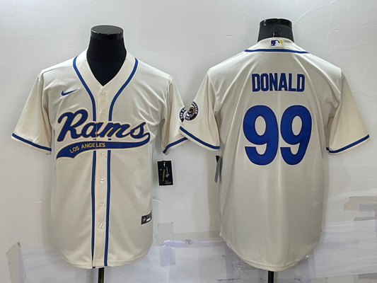 Adult Los Angeles Rams Arron Donald NO.99 Football Jerseys