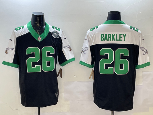 NEW Adult Philadelphia Eagles Saquon Barkley NO.26 Football Jerseys