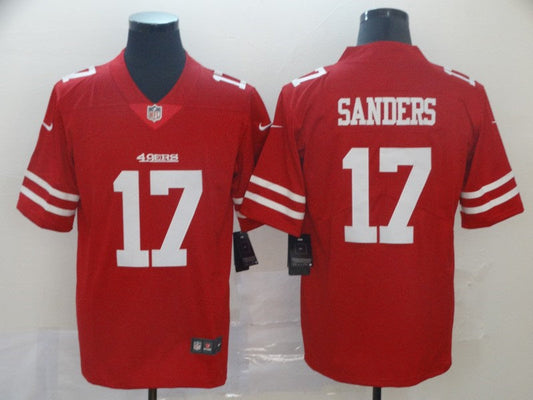 Adult San Francisco 49ers Emmanuel Sanders NO.17 Football Jerseys