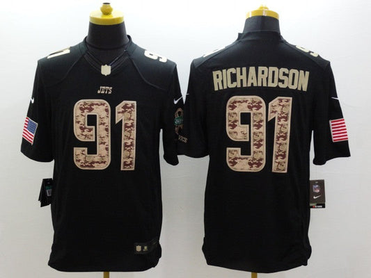 Adult New York Jets Sheldon Richardson NO.91 Football Jerseys