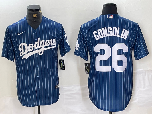 Men/Women/Youth Los Angeles Dodgers Tony Gonsolin #26 baseball Jerseys
