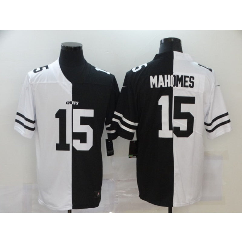 men/women/kids KC.Chiefs Mahomes NO.15 White Football Jersey