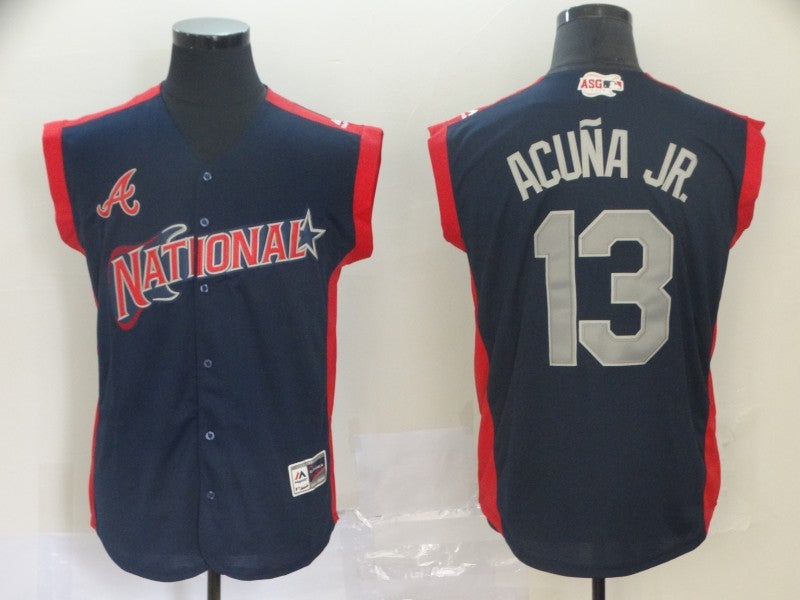 Men/Women/Youth Atlanta Braves Ronald Acuña Jr. #13 baseball Jerseys