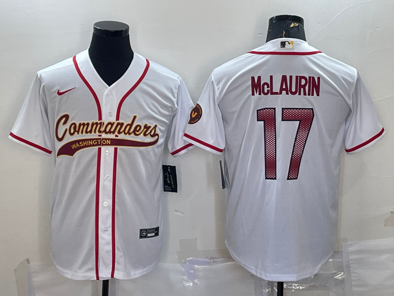 Adult Washington Redskins Terry McLaurin NO.17 Football Jerseys