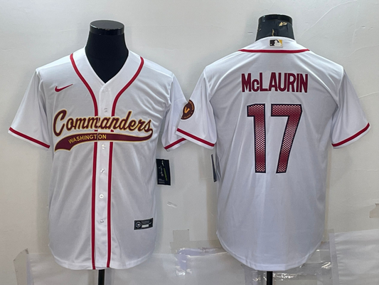Adult Washington Redskins Terry McLaurin NO.17 Football Jerseys