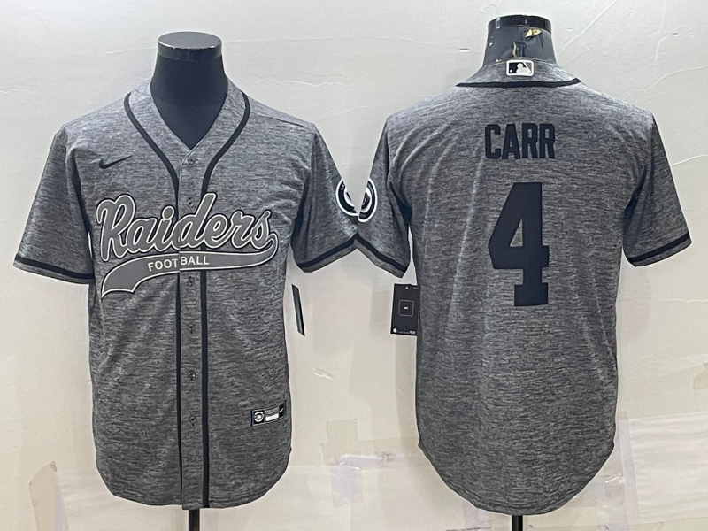 Adult ‎Oakland Raiders Derek Carr NO.4 Football Jerseys