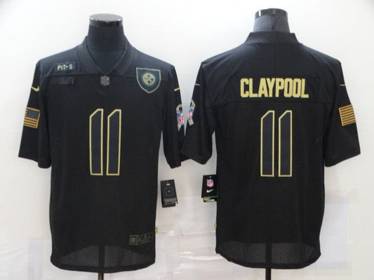 Adult Pittsburgh Steelers Chase Claypool NO.11 Football Jerseys
