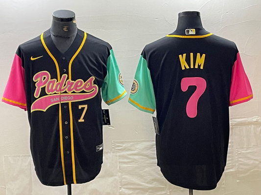 Men/Women/Youth San Diego Padres Ha-seong Kim #7 baseball Jerseys