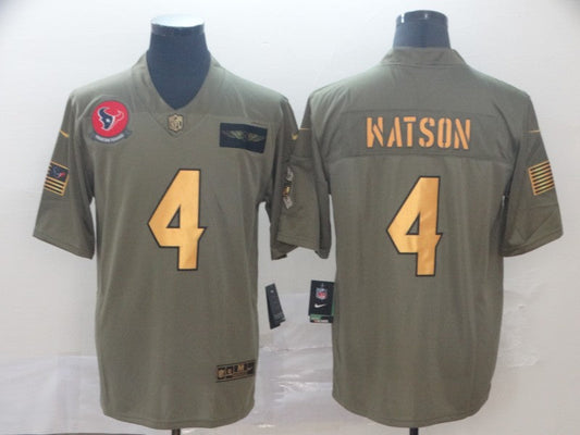 Adult Houston Texans Deshaun Watson NO.4 Football Jerseys