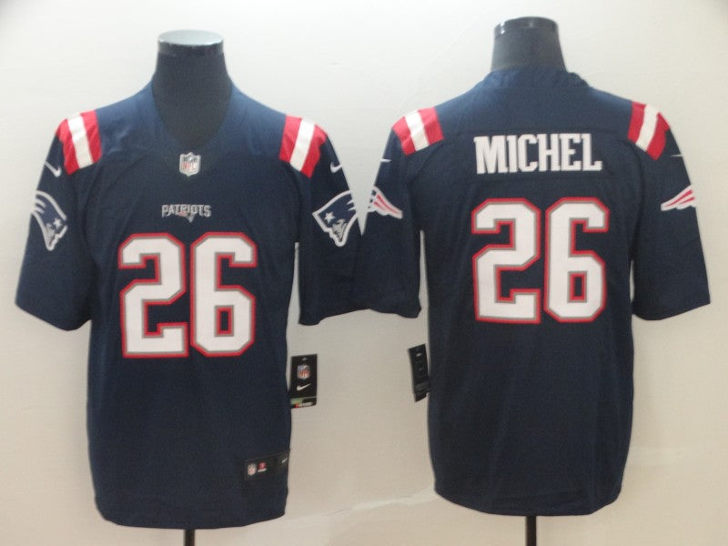 Adult New England Patriots Sony Michel NO.26 Football Jerseys