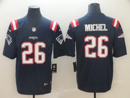 Adult New England Patriots Sony Michel NO.26 Football Jerseys