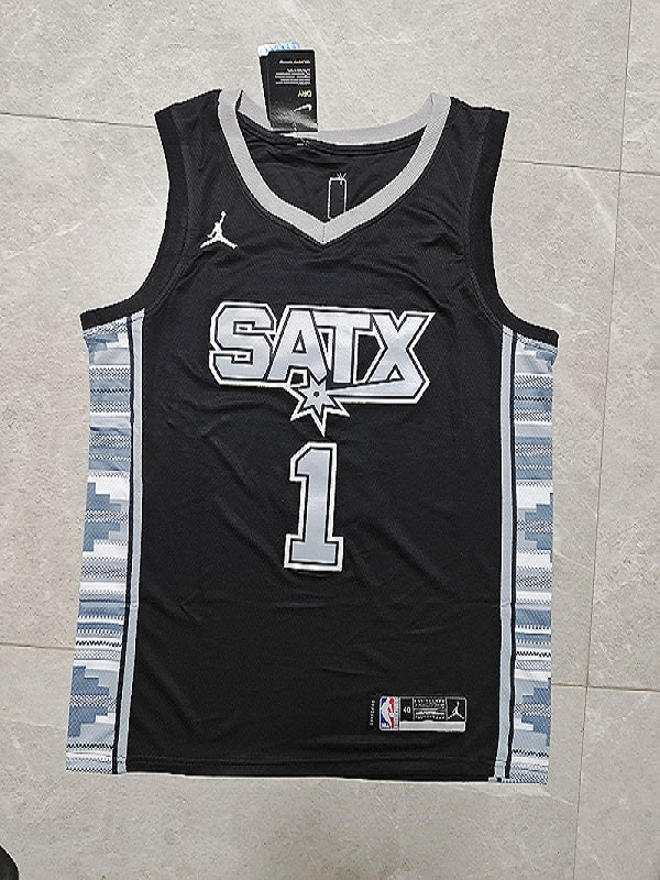 San Antonio Spurs Victor Wembanyama NO.1 Basketball Jersey