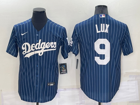 Men/Women/Youth Los Angeles Dodgers Gavin Lux #9 baseball Jerseys
