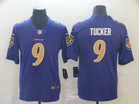 Adult  Baltimore Ravens Justin Tucker NO.9 Football Jerseys