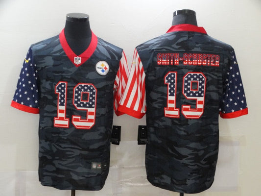 Adult Pittsburgh Steelers JuJu Smith-Schuster NO.19 Football Jerseys