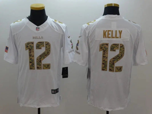 Adult Buffalo Bills James Kelly NO.12 Football Jerseys