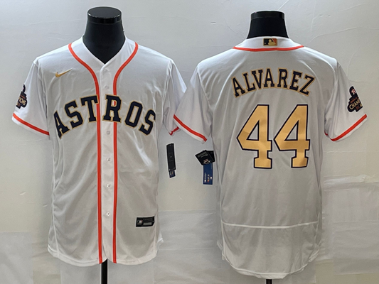 Men/Women/Youth Houston Astros Yordan Álvarez #44 baseball Jerseys