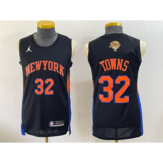 New coming New York Knicks Karl-Anthony Towns swingman jerseys S-2XL