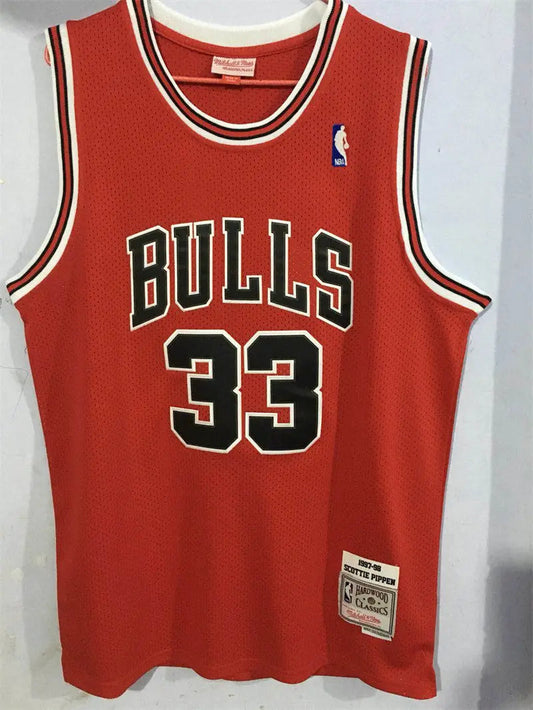 Chicago Bulls Scottie Pippen NO.33 Basketball Jersey