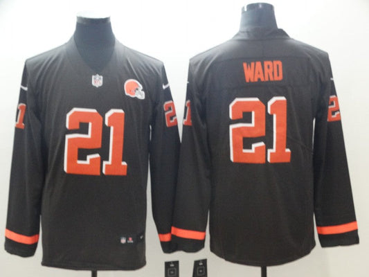 Adult Cleveland Browns Denzel Ward NO.21 Football Jerseys