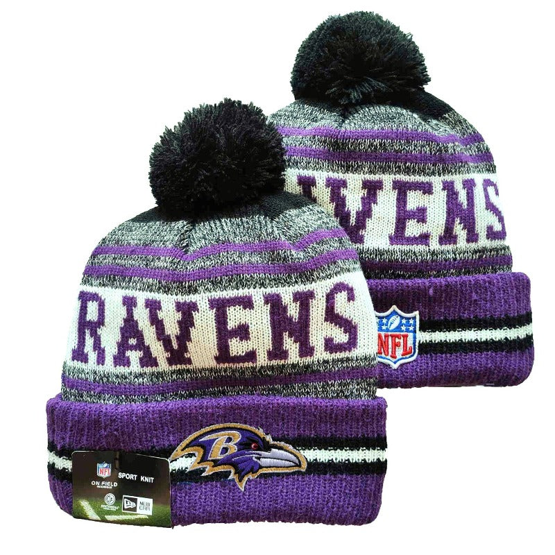 Baltimore Ravens NFL knitted hats