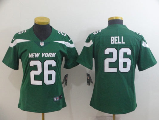 Women's New York Jets Le'Veon Bell NO.26 Football Jerseys