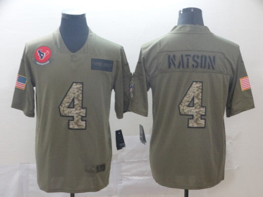 Adult Houston Texans Deshaun Watson NO.4 Football Jerseys
