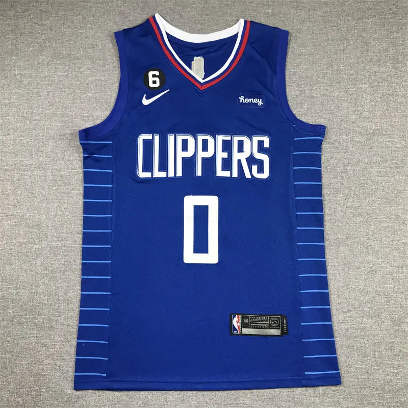 Los Angeles Clippers Russell Westbrook NO.0 Basketball Jersey