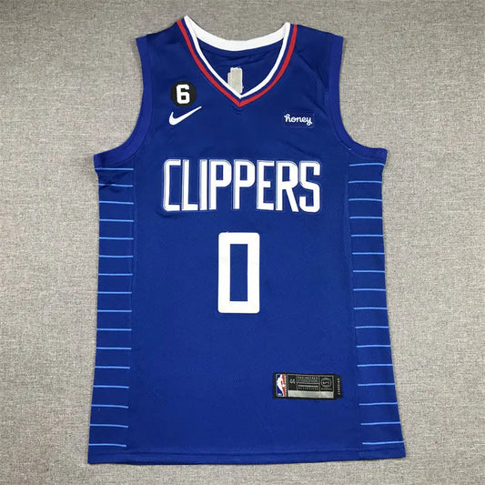 Los Angeles Clippers Russell Westbrook NO.0 Basketball Jersey