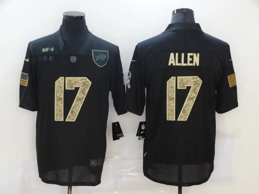 Adult Buffalo Bills Josh Allen NO.17 Football Jerseys