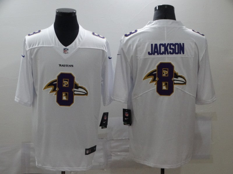 Adult Baltimore Ravens Lamar Jackson NO.8 Football Jerseys