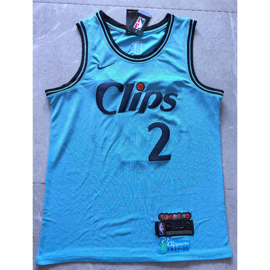 2026 New Arrival Los Angeles Clippers Kawhi Leonard NO.2 basketball Jersey city version
