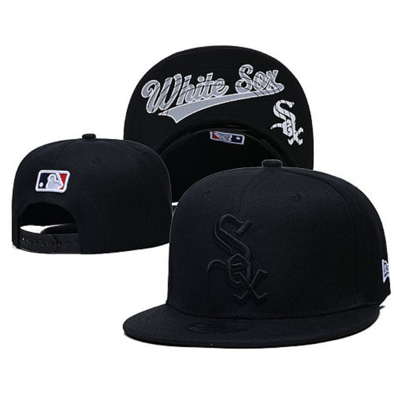Chicago Retro Black & White Baseball Cap | Vintage Southside Game Day Hats