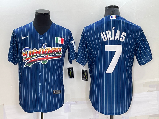 Men/Women/Youth Los Angeles Dodgers Julio Urías #7 baseball Jerseys