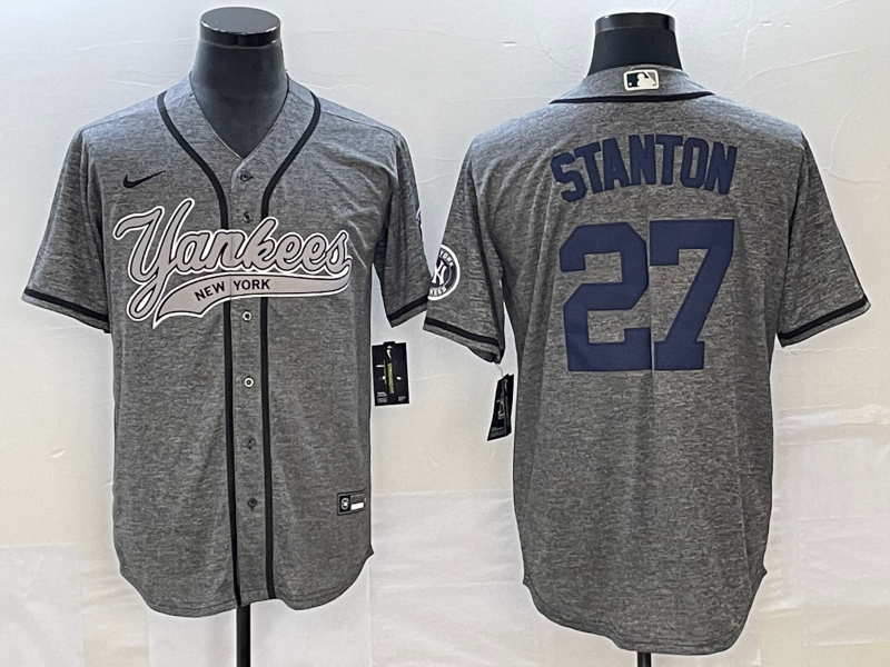 Men/Women/Youth New York Yankees Giancarlo Stanton NO.27 baseball Jerseys