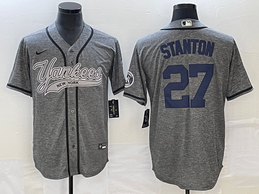 Men/Women/Youth New York Yankees Giancarlo Stanton NO.27 baseball Jerseys