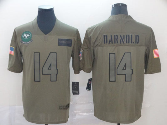 Adult New York Jets Samuel Darnold NO.14 Football Jerseys