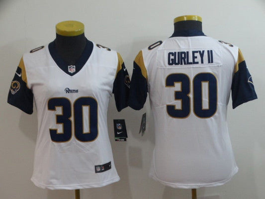 Women's Los Angeles Rams Todd Gurley NO.30 Football Jerseys
